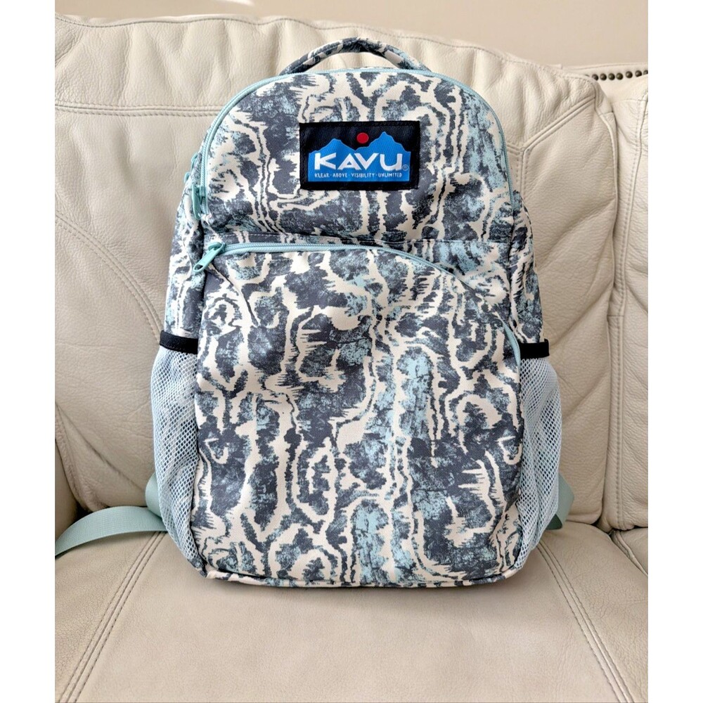 Kavu Backpack Packwood Laptop Padded Light Blue NWOT